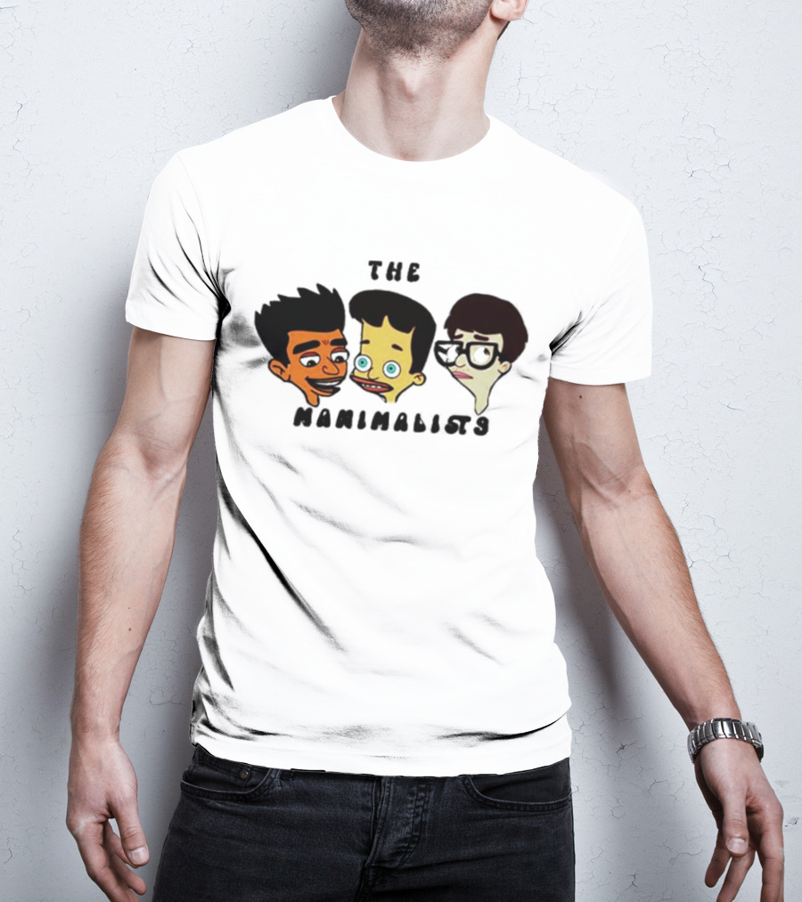 Big Mouth Friends The Manimalists Cartoon Characters T-Shirt