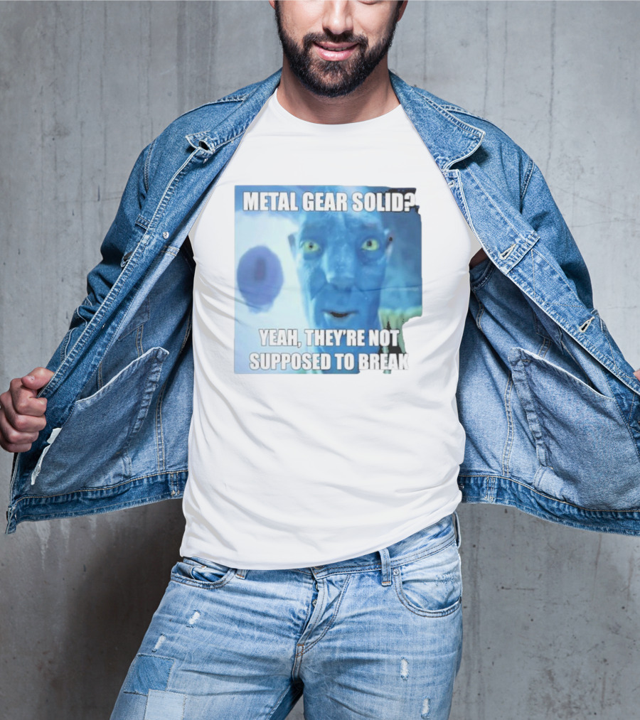 Metal Gear Solid? Yeah, They’re Not Supposed To Break T-Shirt