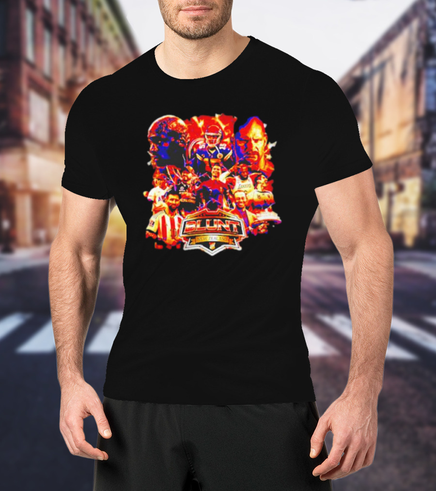 Blunt Breaks GOATS New Zealand Legends T-Shirt