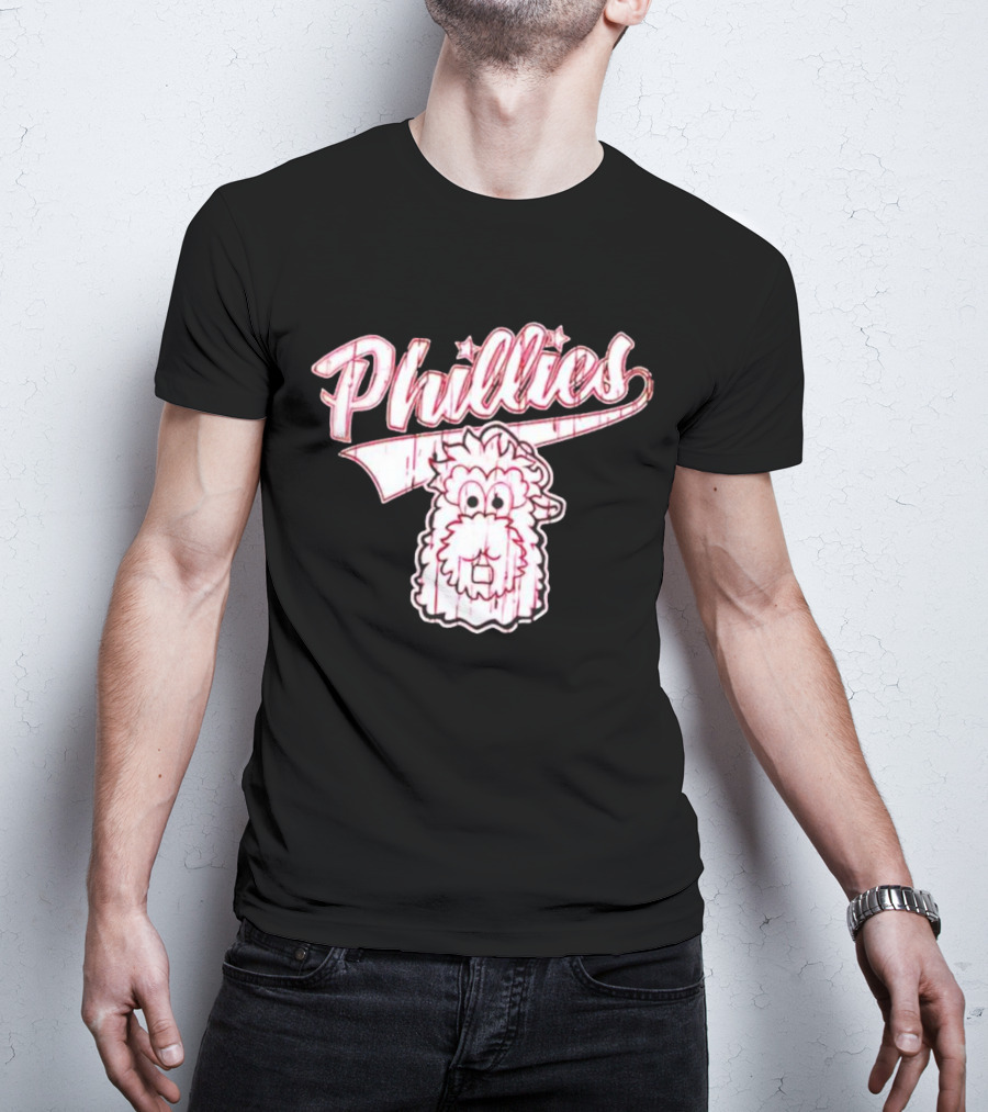 Phillies Phanatic Cartoon Head T-Shirt
