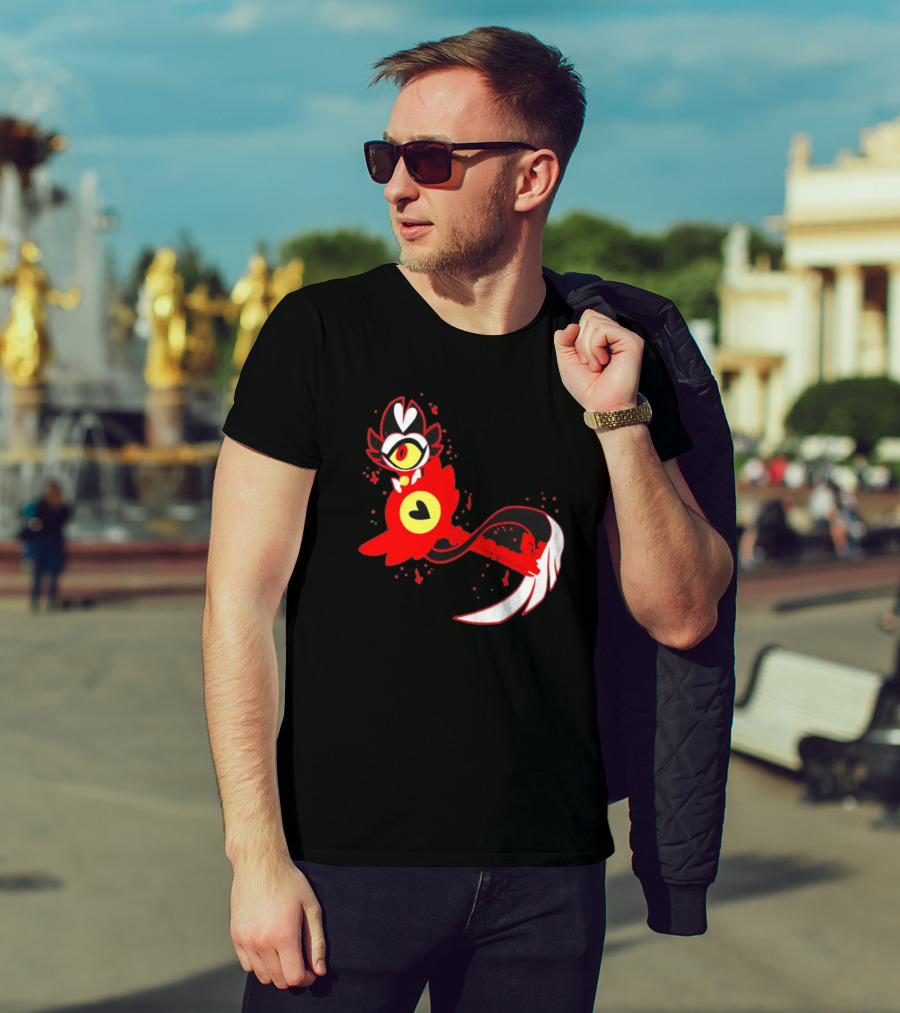 Hazbin Hotel Staff Alastor Radio Demon Character T-Shirt