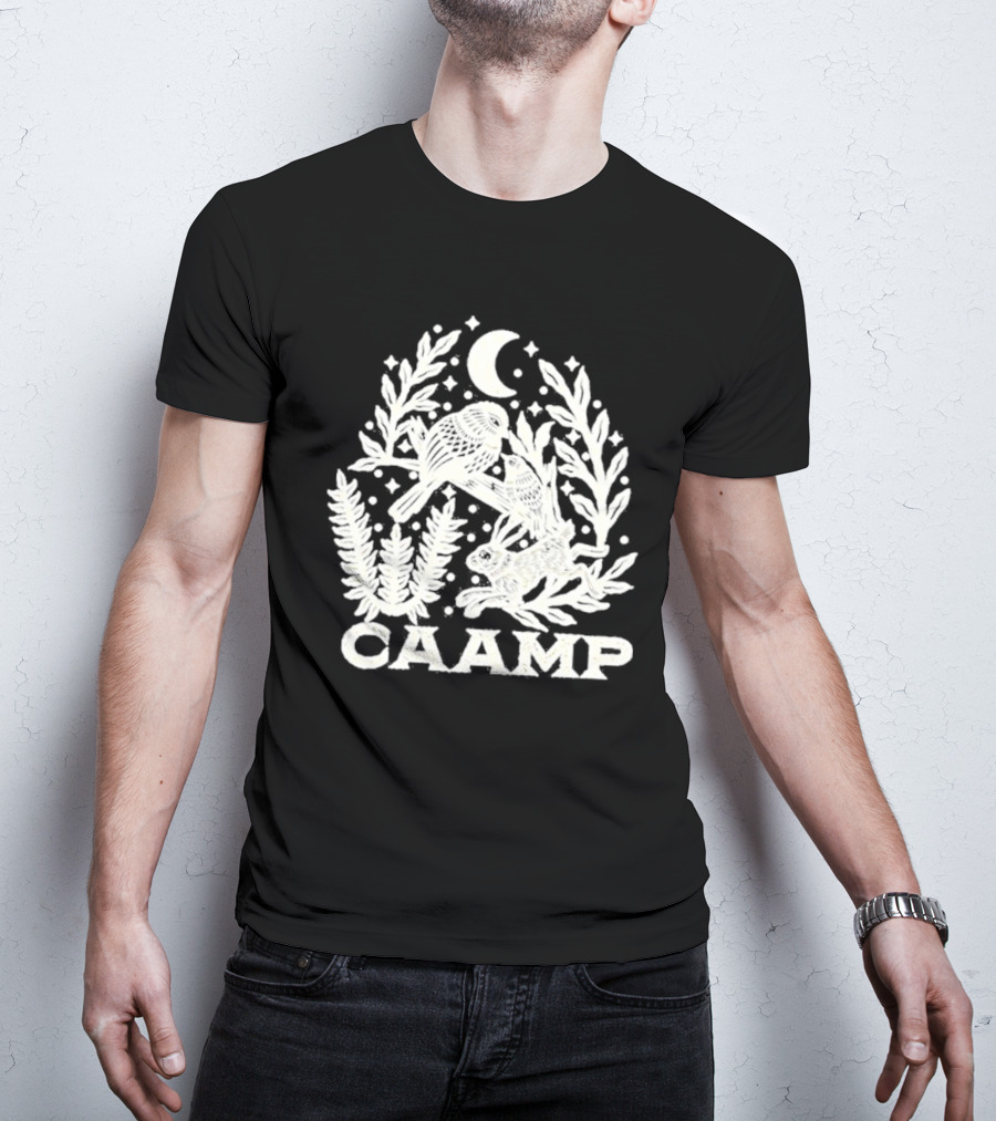 CAAMP Bird Moon Nature Scene T-Shirt