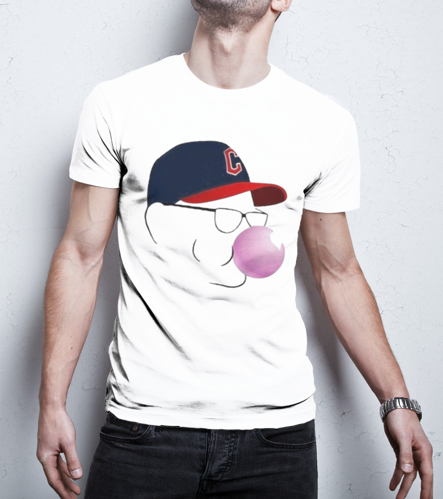 Cleveland Guardians Tito Bubblegum Baseball Hat T-Shirt