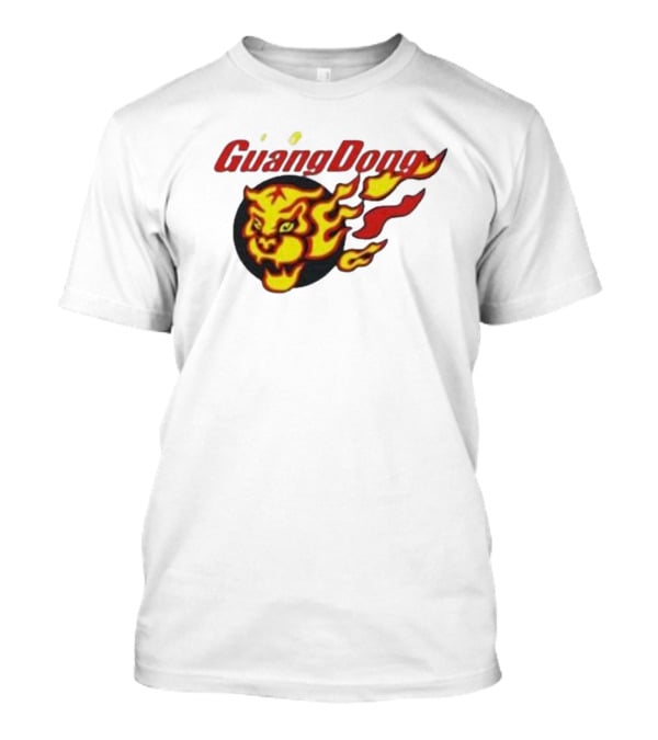 Guangdong Tigers Jordan Poole Jersey Basketball Flame T-Shirt