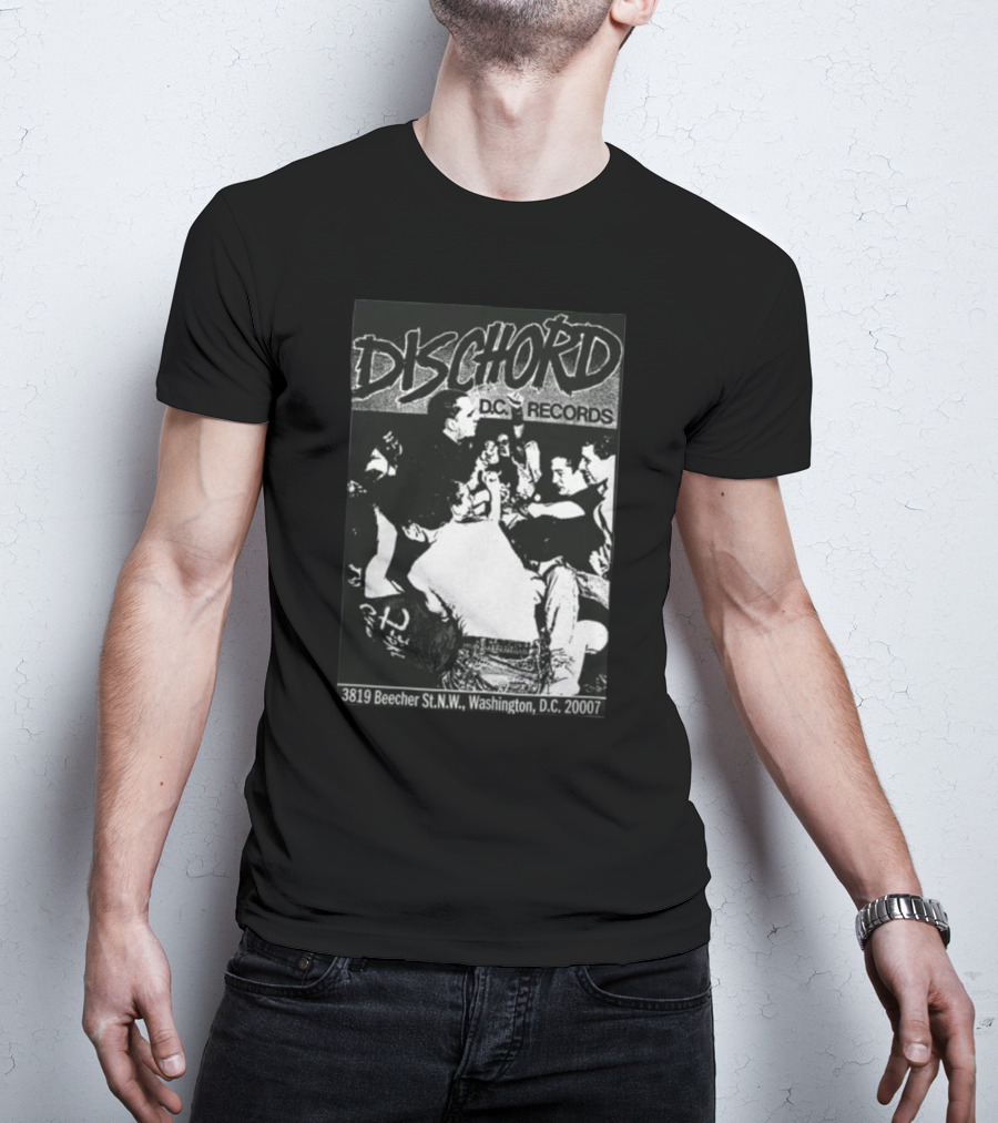 Dischord DC Records 3819 Beecher St NW Washington DC 20007 T-Shirt
