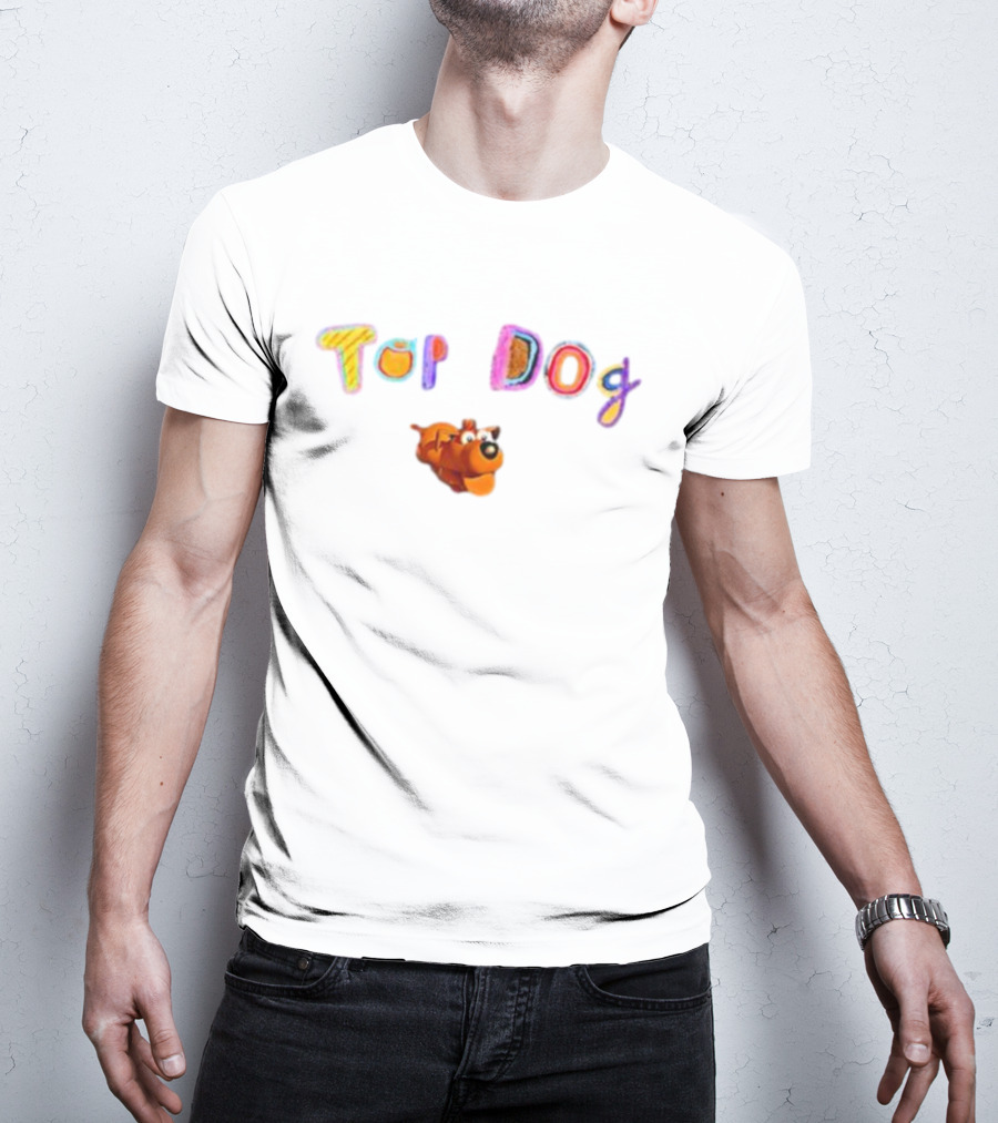 Magdalena Bay Top Dog Colorful Cartoon Canine T-Shirt