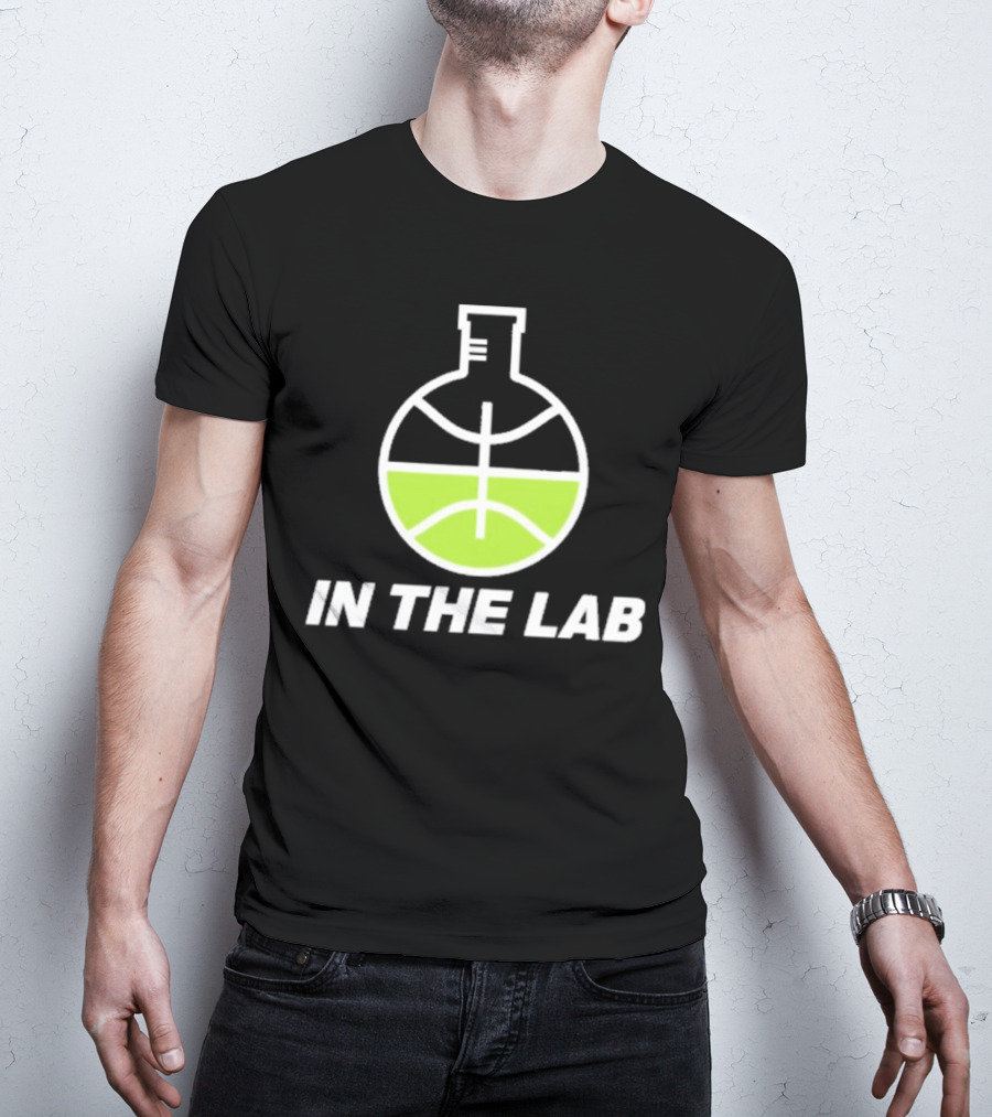 In The Lab Basketball Beaker T-Shirt