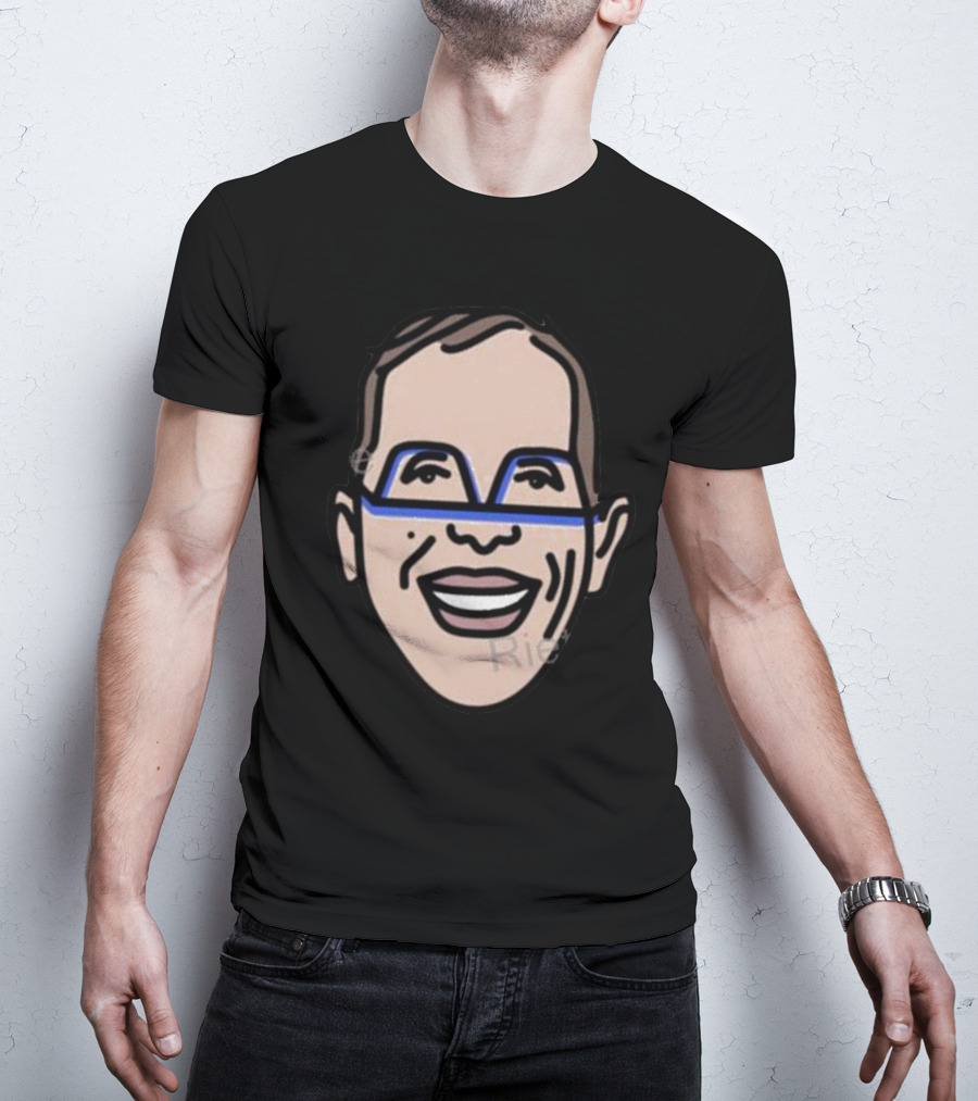 Mike Mongo Time Travelers Smiling Face T-Shirt