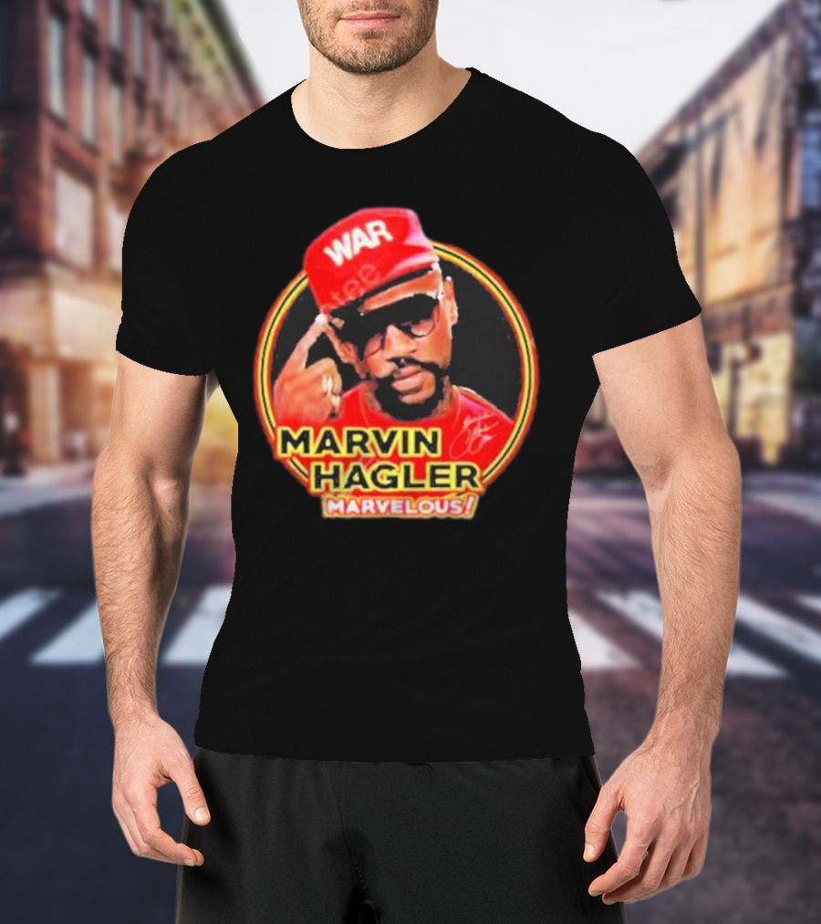 UFC Dustin Poirier Marvin Hagler War Marvelous T-Shirt