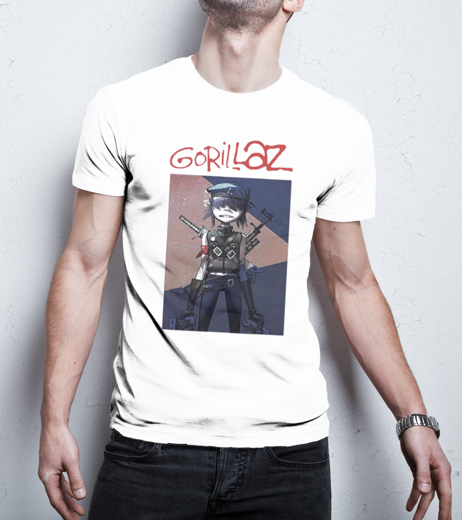 Timothee Chalamet Gorillaz Noodle Character T-Shirt