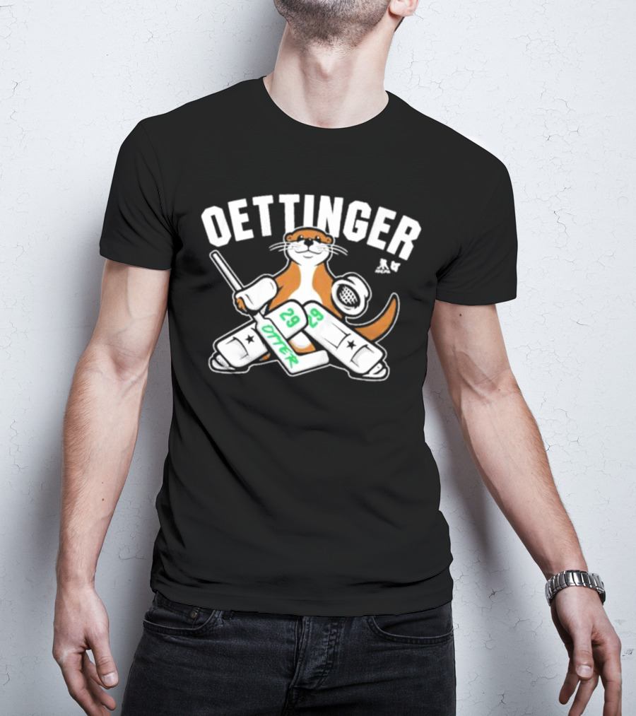 Oettinger 29 Otter Hockey Goalie Gear T-Shirt