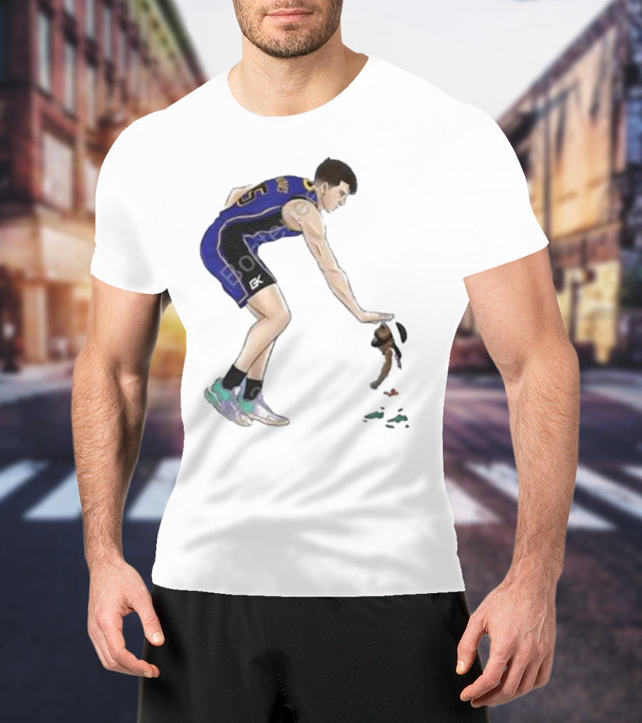 Austin Reaves Too Small NBA Gesture Basketball Play T-Shirt