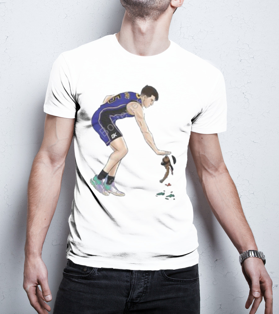 Austin Reaves Too Small NBA Gesture Basketball Play T-Shirt