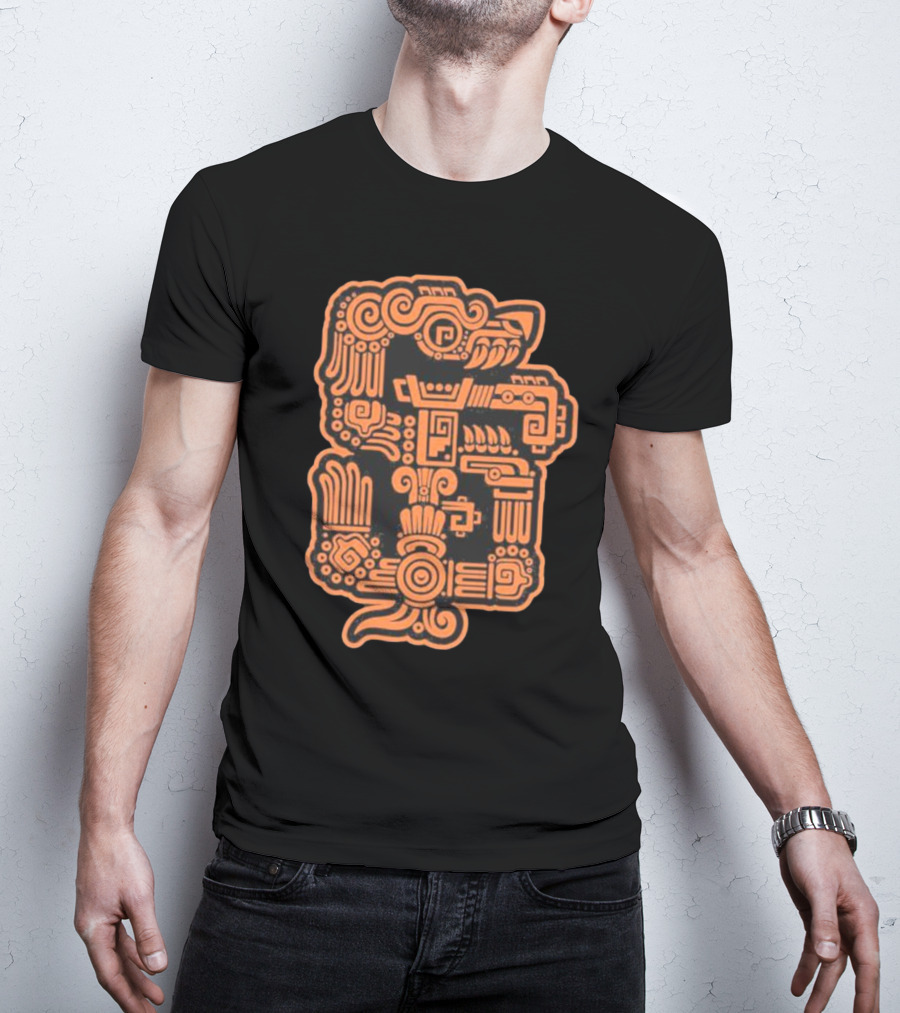 Aztec SF Giants Gigantes Tribal T-Shirt