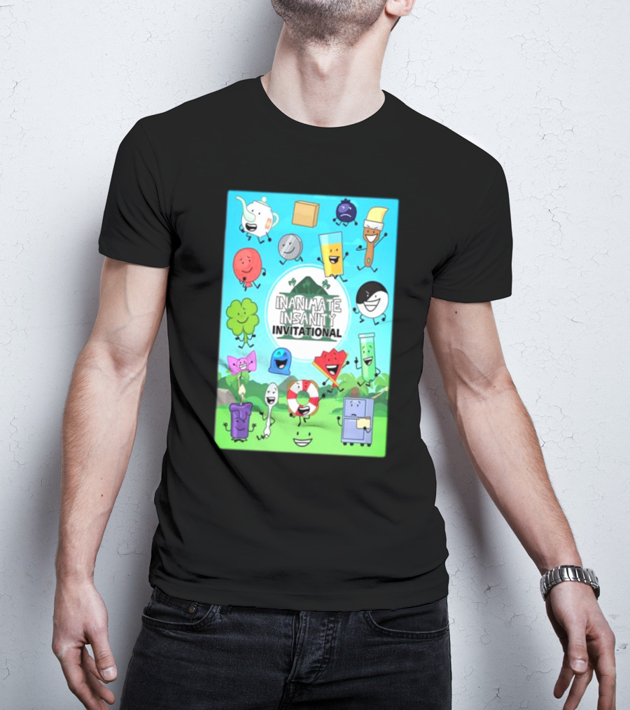 Inanimate Insanity Invitational Creator Ink Characters Compilation T-Shirt