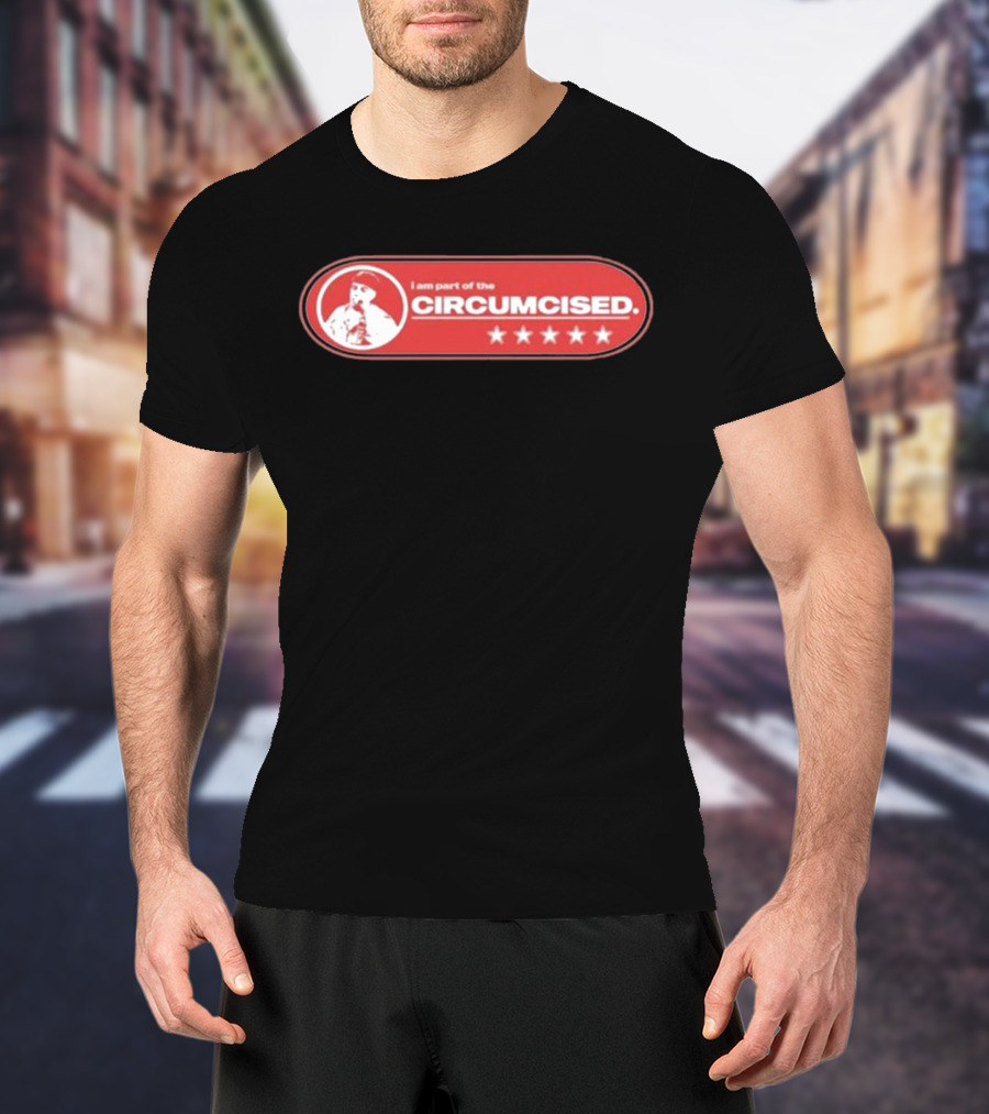 Niko B I Am Part Of The Circumcised Five Stars T-Shirt