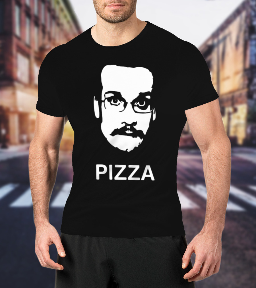 Pizza John Green Meme Face T-Shirt