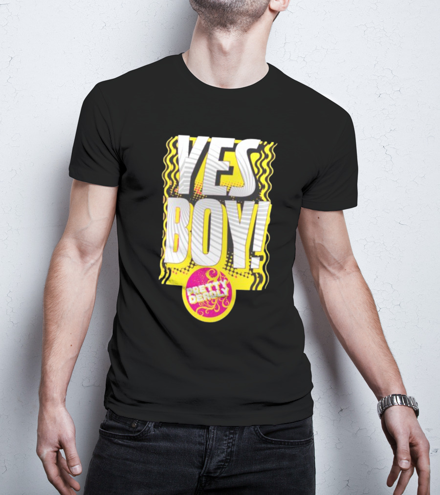 Yes Boy Pretty Deadly Neon Style Burst T-Shirt