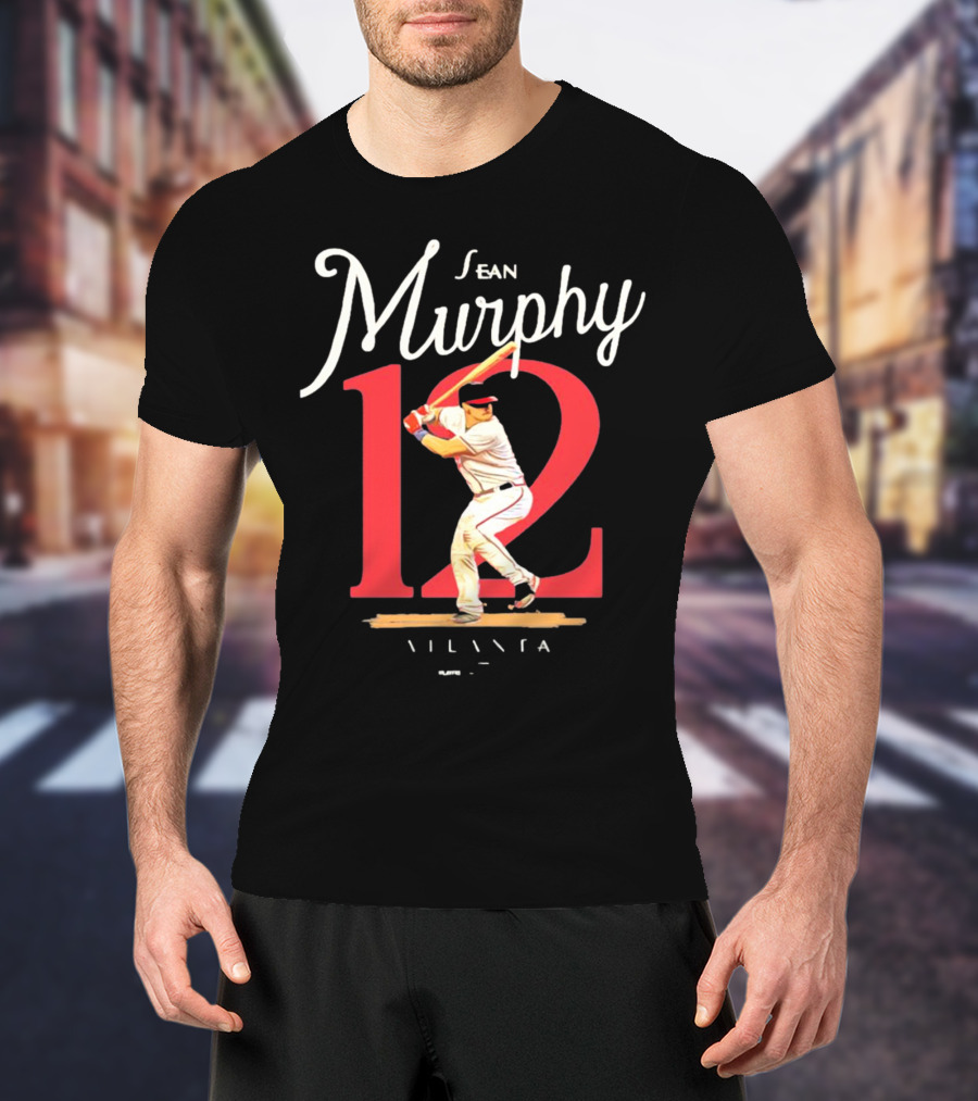 Sean Murphy 12 Atlanta MLBPA T-Shirt