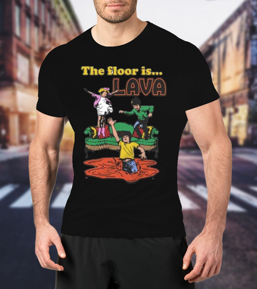 The Floor Is Lava Couch Jump Adventure T-Shirt