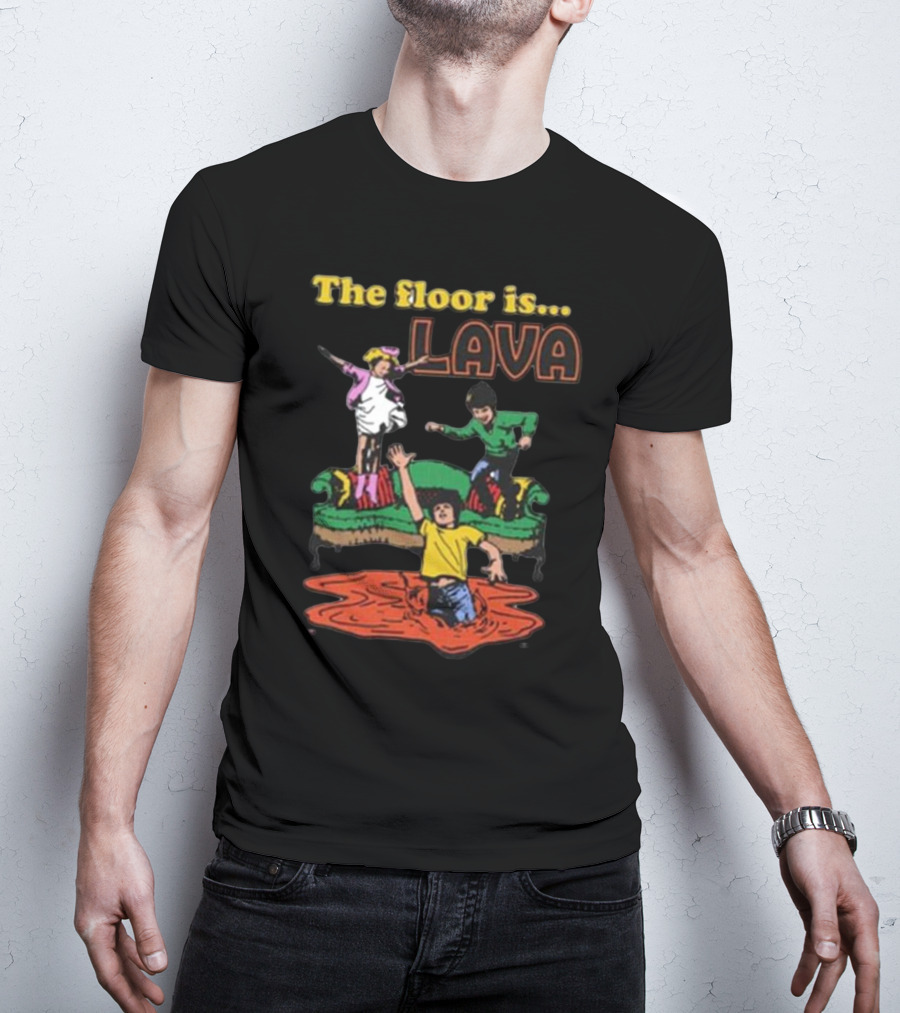 The Floor Is Lava Couch Jump Adventure T-Shirt