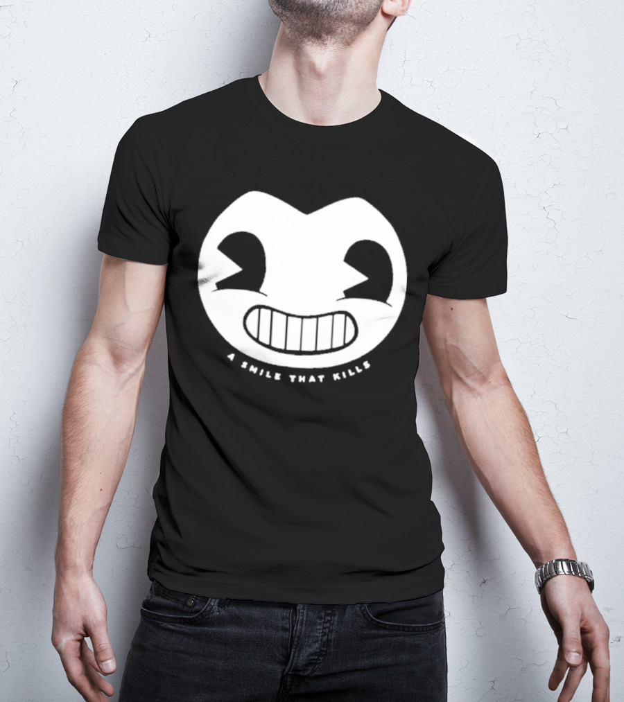 Bendy Head Smile A Smile That Kills Iconic Face T-Shirt
