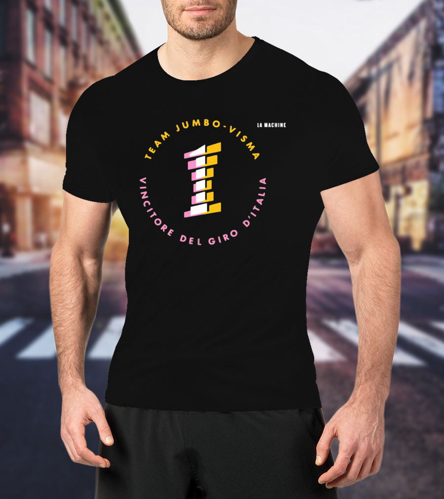 Team Jumbo-Visma Vincitore Del Giro D’Italia La Machine T-Shirt