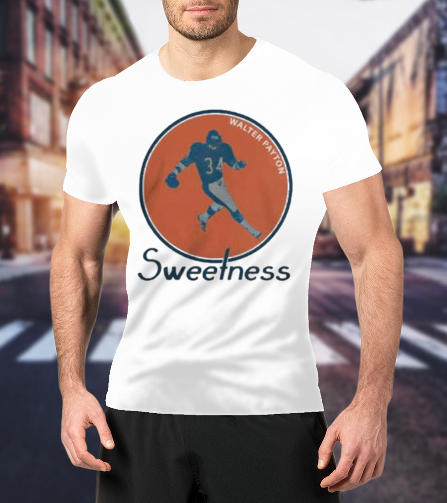 Chitown Clothing Chicago Walter Payton Sweetness 34 T-Shirt