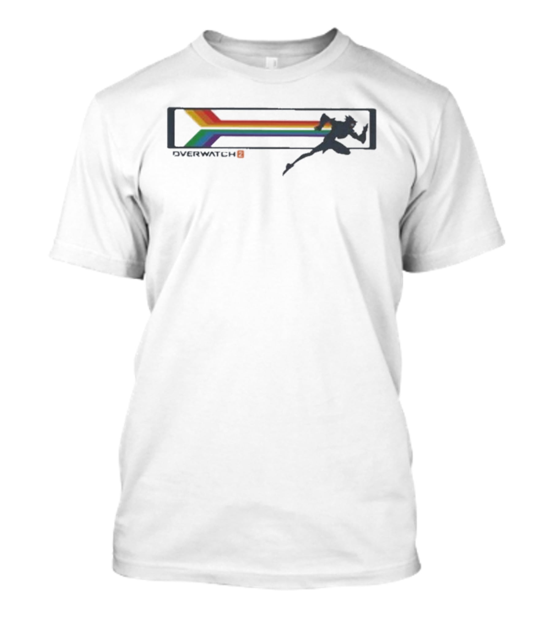 Overwatch 2 Tracer Rainbow Pride T-Shirt