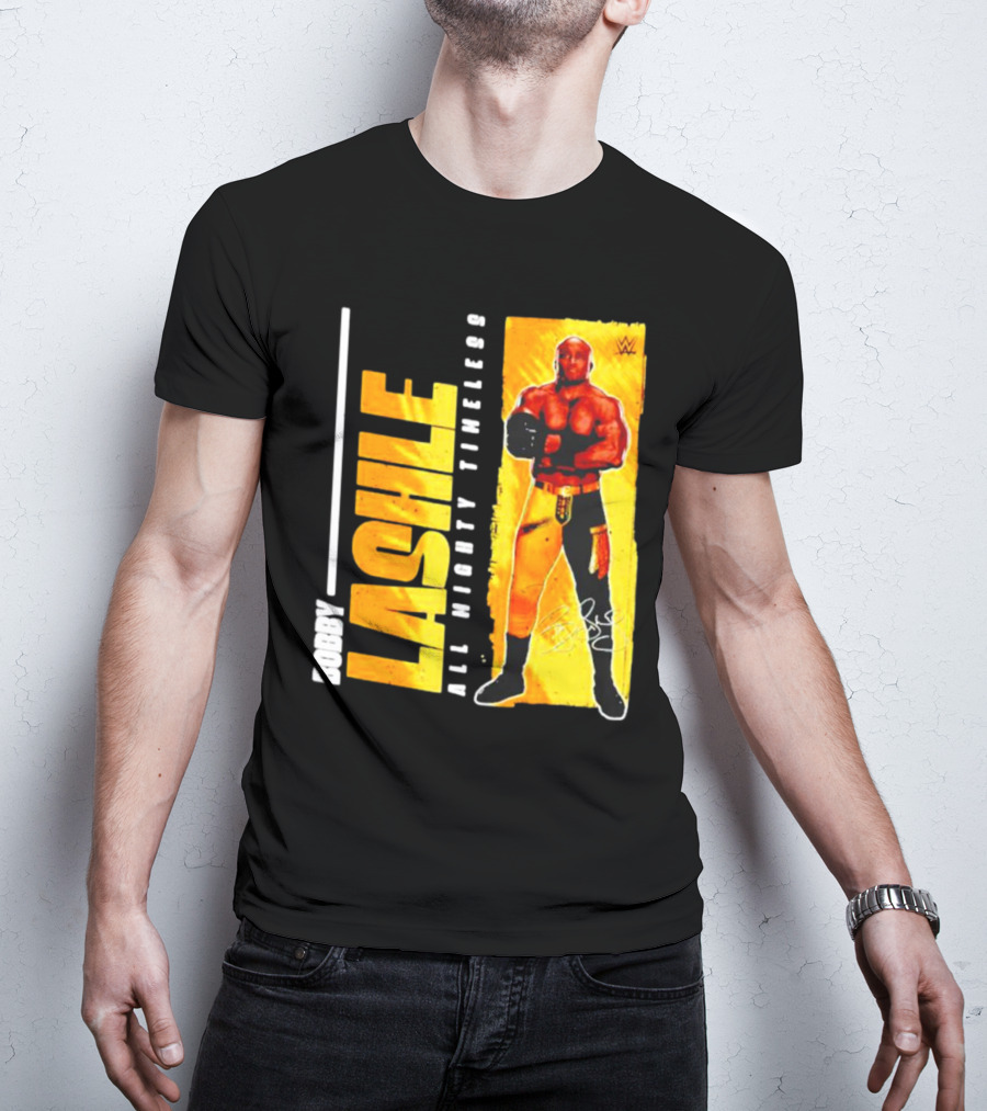 Bobby Lashley WWE All Mighty Timeless Champion T-Shirt