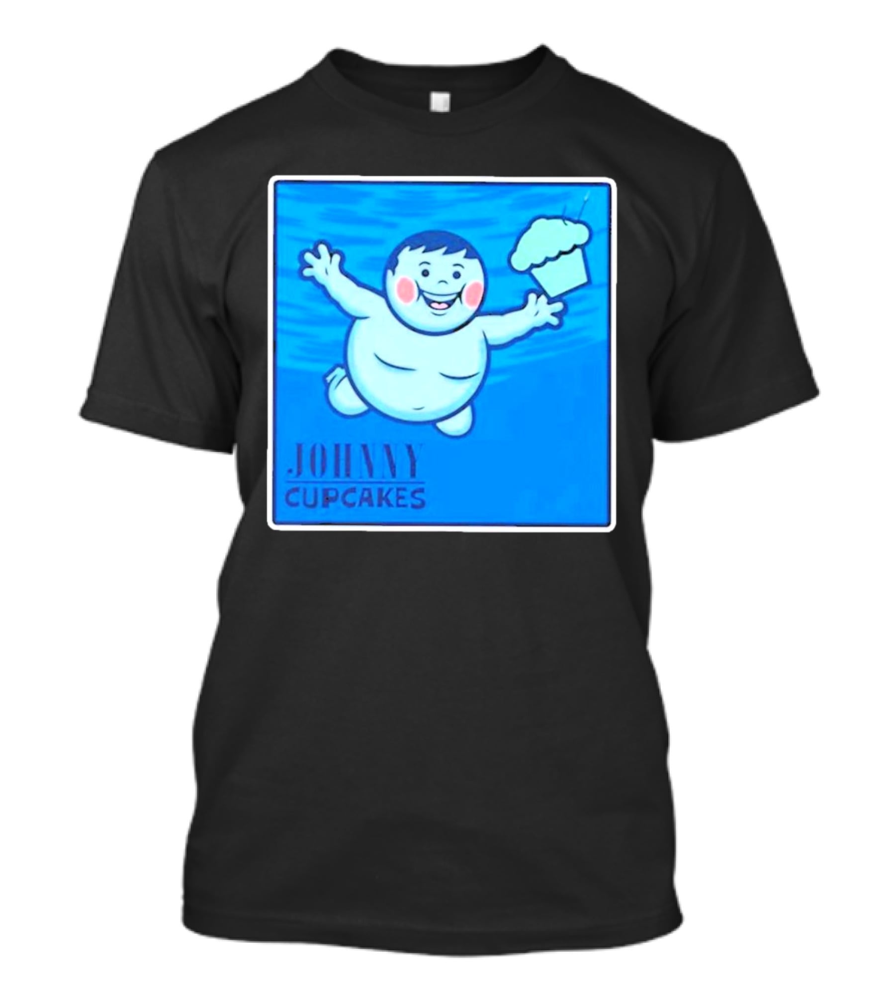 Johnny Cupcakes Swimming Boy With Cupcake T-Shirt