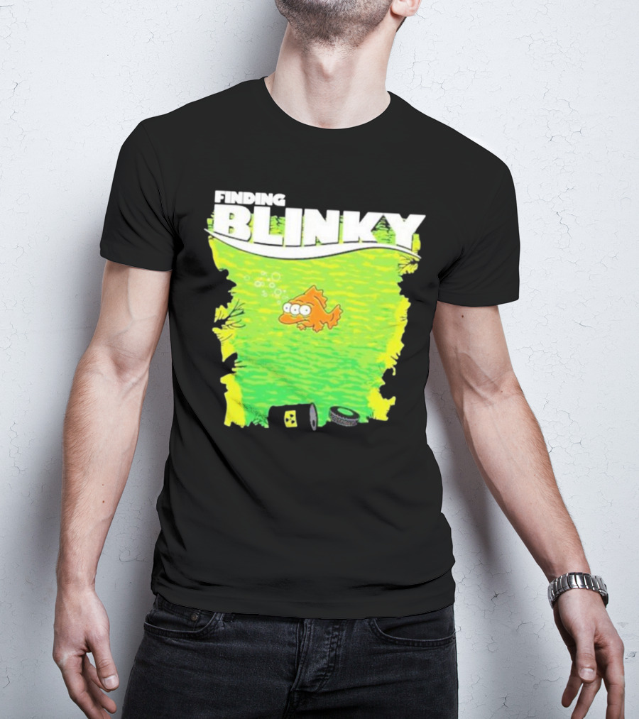 Finding Blinky Three-Eyed Fish Dump Reference T-Shirt