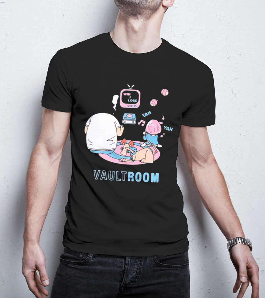 Vault Room Gaming Fun With Win Lose Challenge T-Shirt