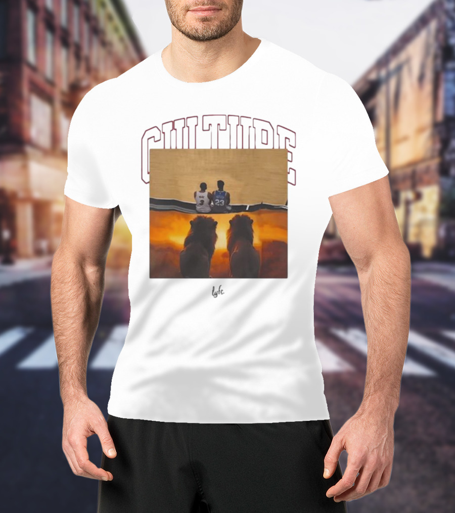 Dwyane Wade X Himmy Culture Basketball Legacy Lions Lyfe Collaboration T-Shirt