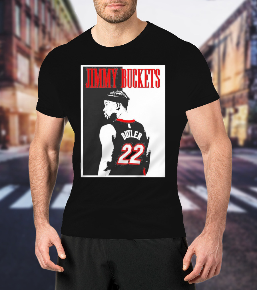 Jimmy Butler Buckets 22 Basketball Jersey T-Shirt