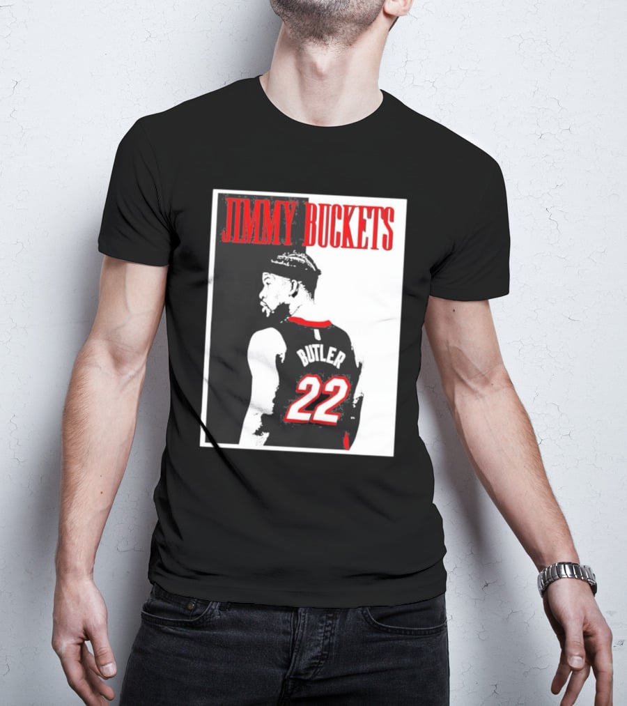 Jimmy Butler Buckets 22 Basketball Jersey T-Shirt