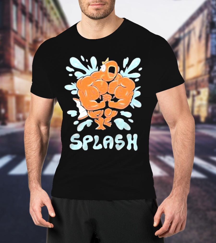 Magikarp Splash Buff Fish Comic T-Shirt