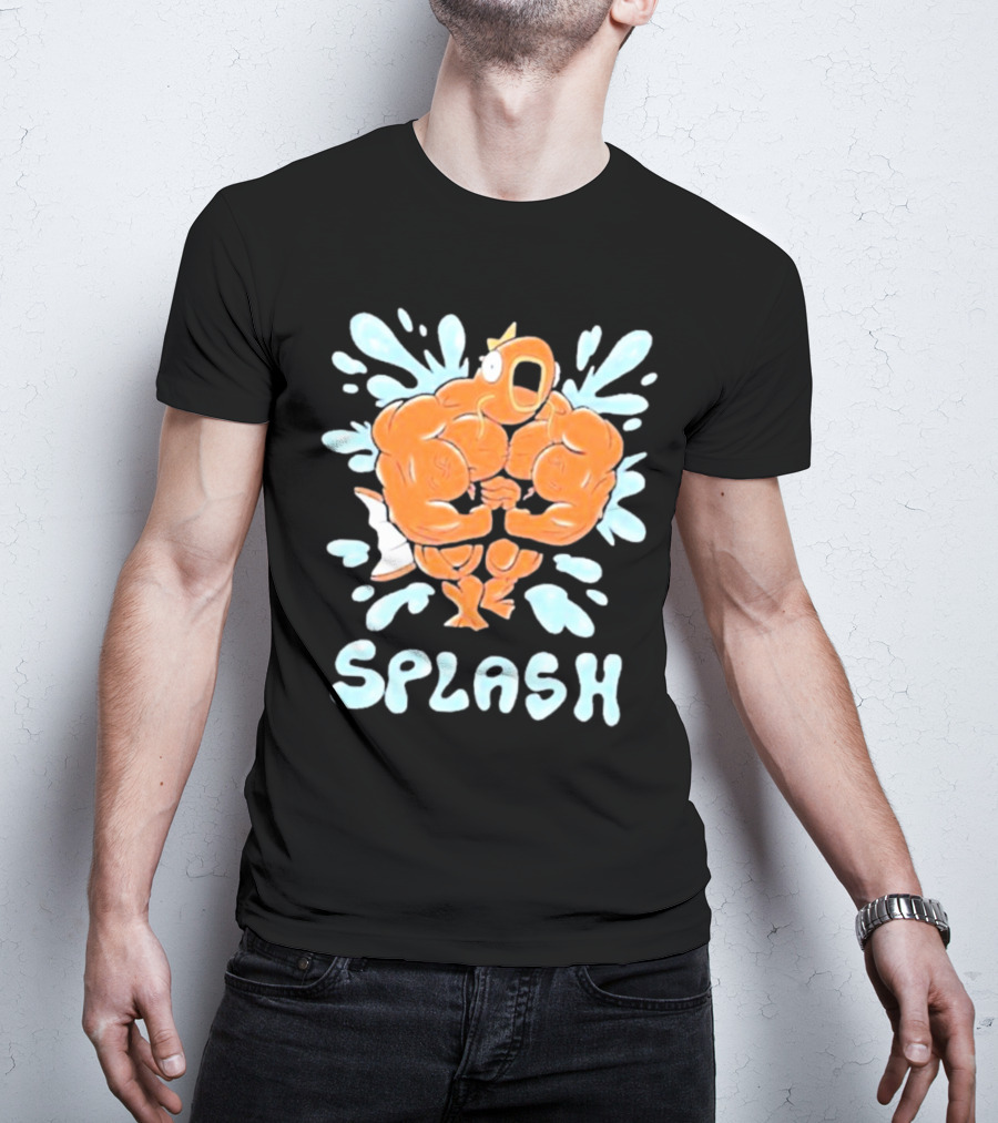 Magikarp Splash Buff Fish Comic T-Shirt