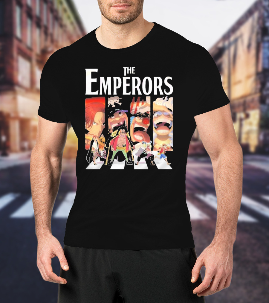 One Piece The Emperors Abbey Road T-Shirt