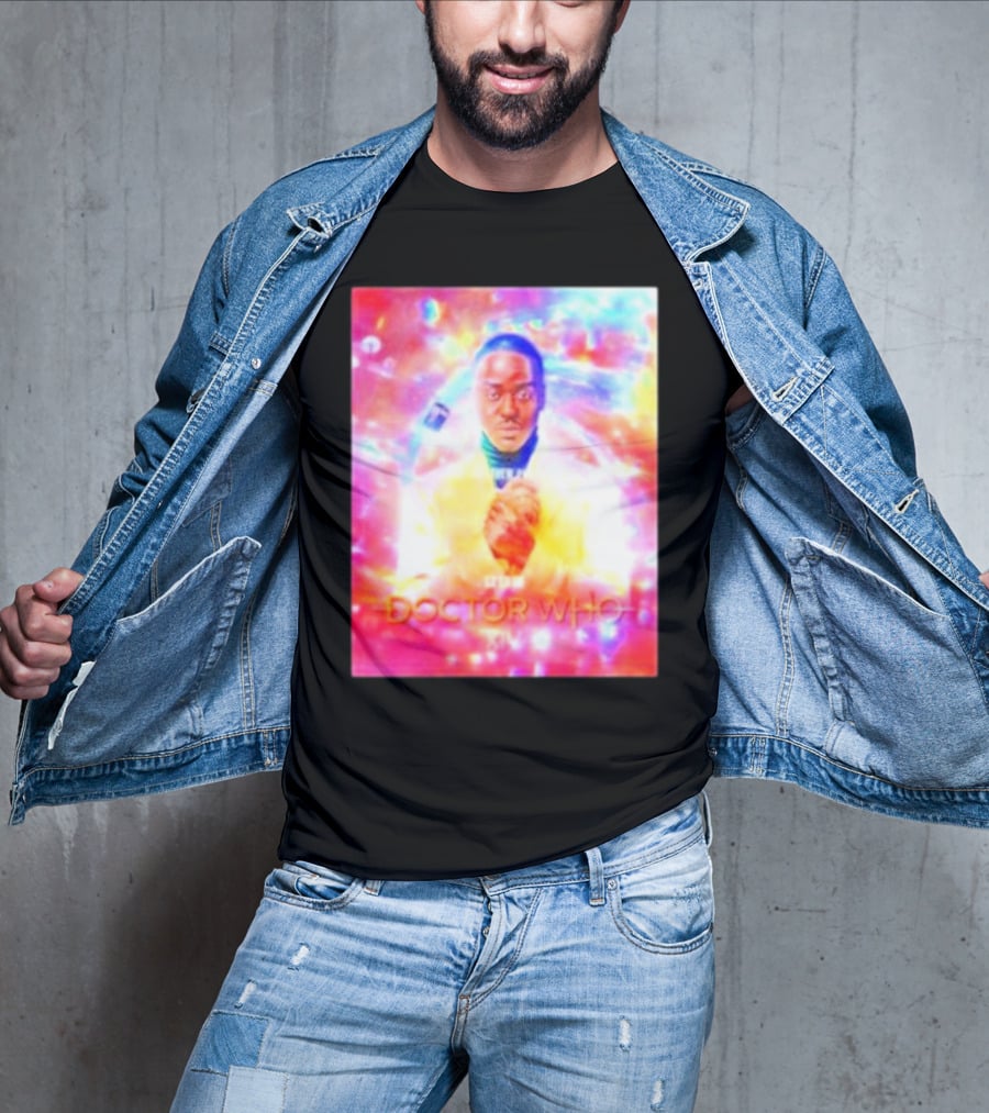 Doctor Who 14 Ncuti Gatwa Vibrant Time Traveler T-Shirt
