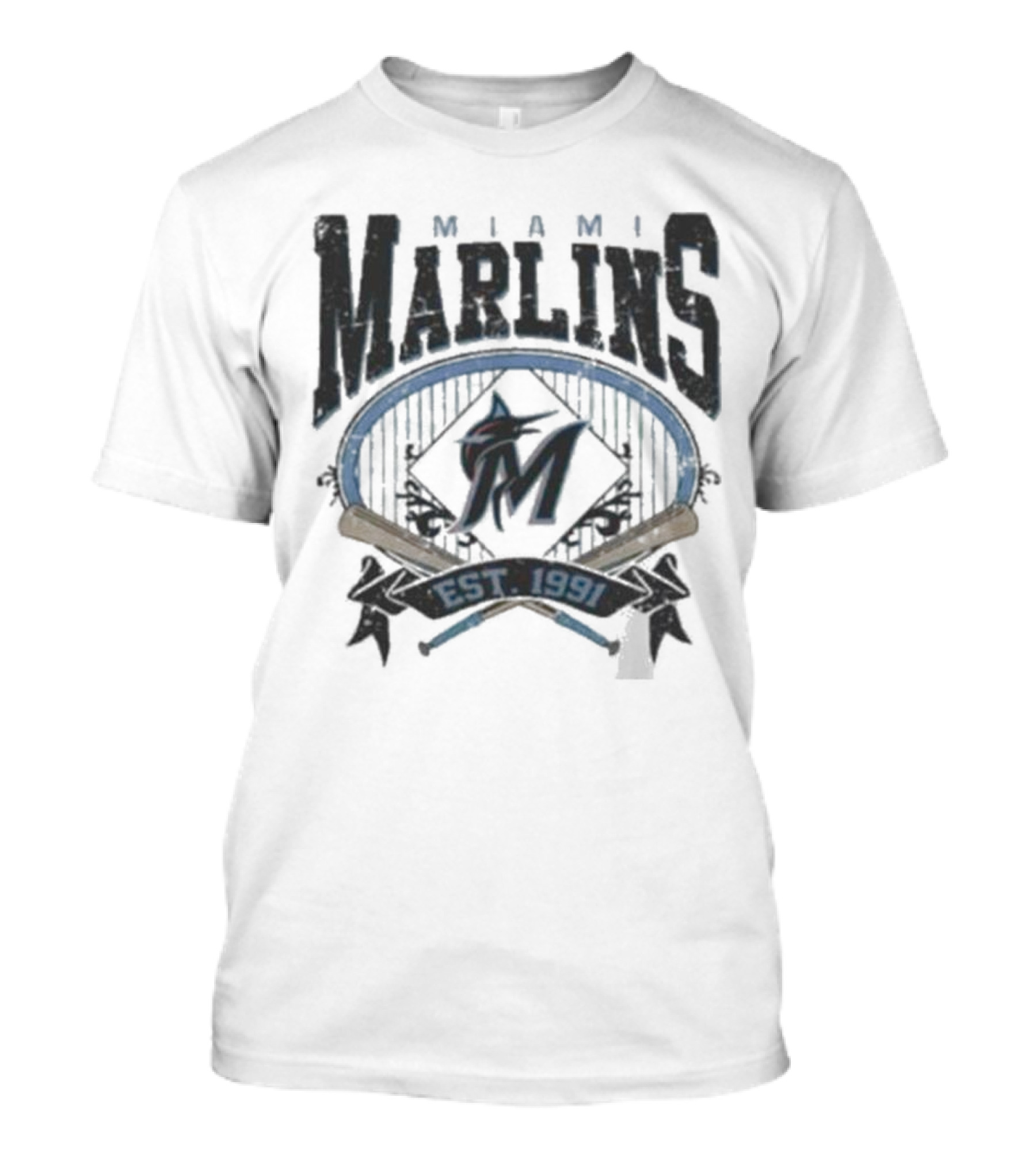 Miami Marlins MLB Baseball Game Day Est. 1993 T-Shirt