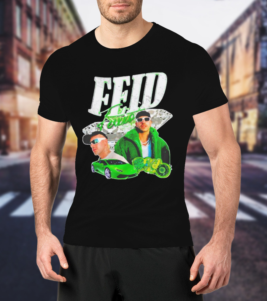 FEID FUMO Green Car T-Shirt