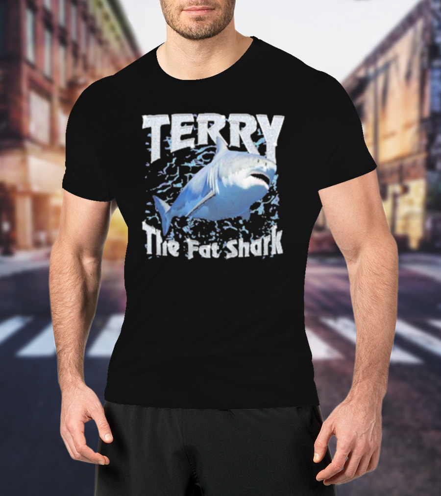 Terry The Fat Shark Marine Adventure T-Shirt