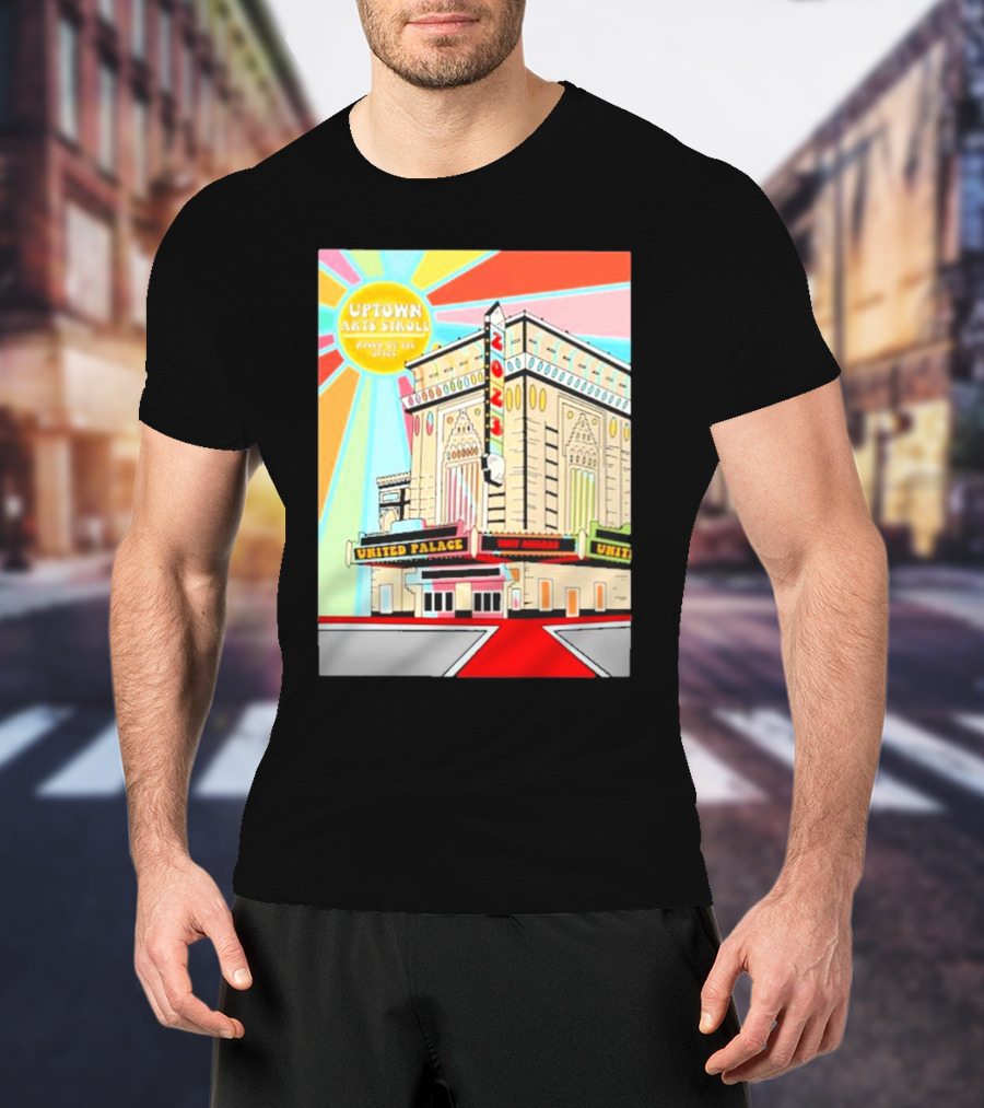 Uptown Arts Stroll United Palace Paseo De Las Artes Vegalteno T-Shirt