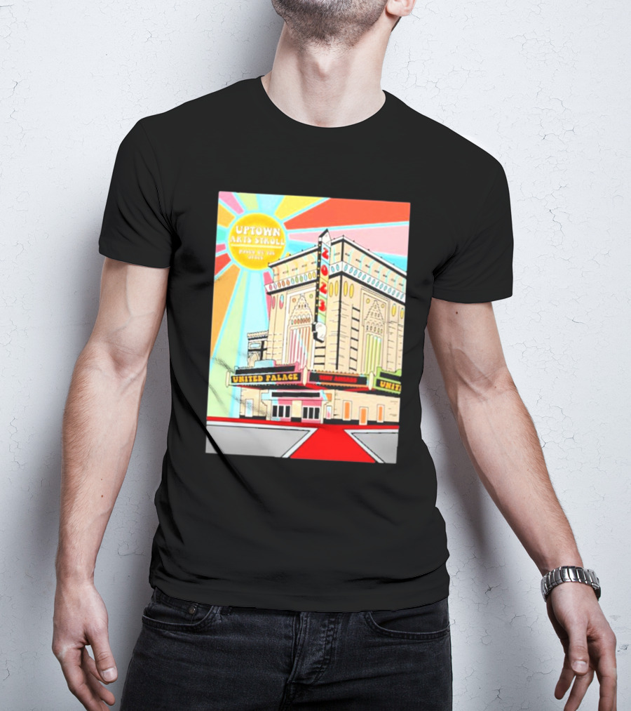 Uptown Arts Stroll United Palace Paseo De Las Artes Vegalteno T-Shirt