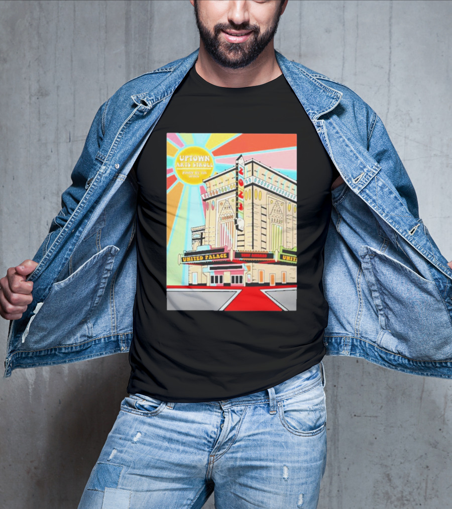 Uptown Arts Stroll United Palace Paseo De Las Artes Vegalteno T-Shirt