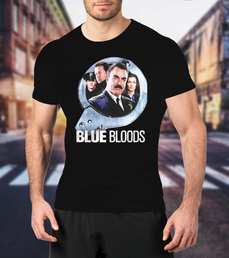 Blue Bloods Reagan Family Tom Selleck Donnie Wahlberg Cop Movie Fan T-Shirt