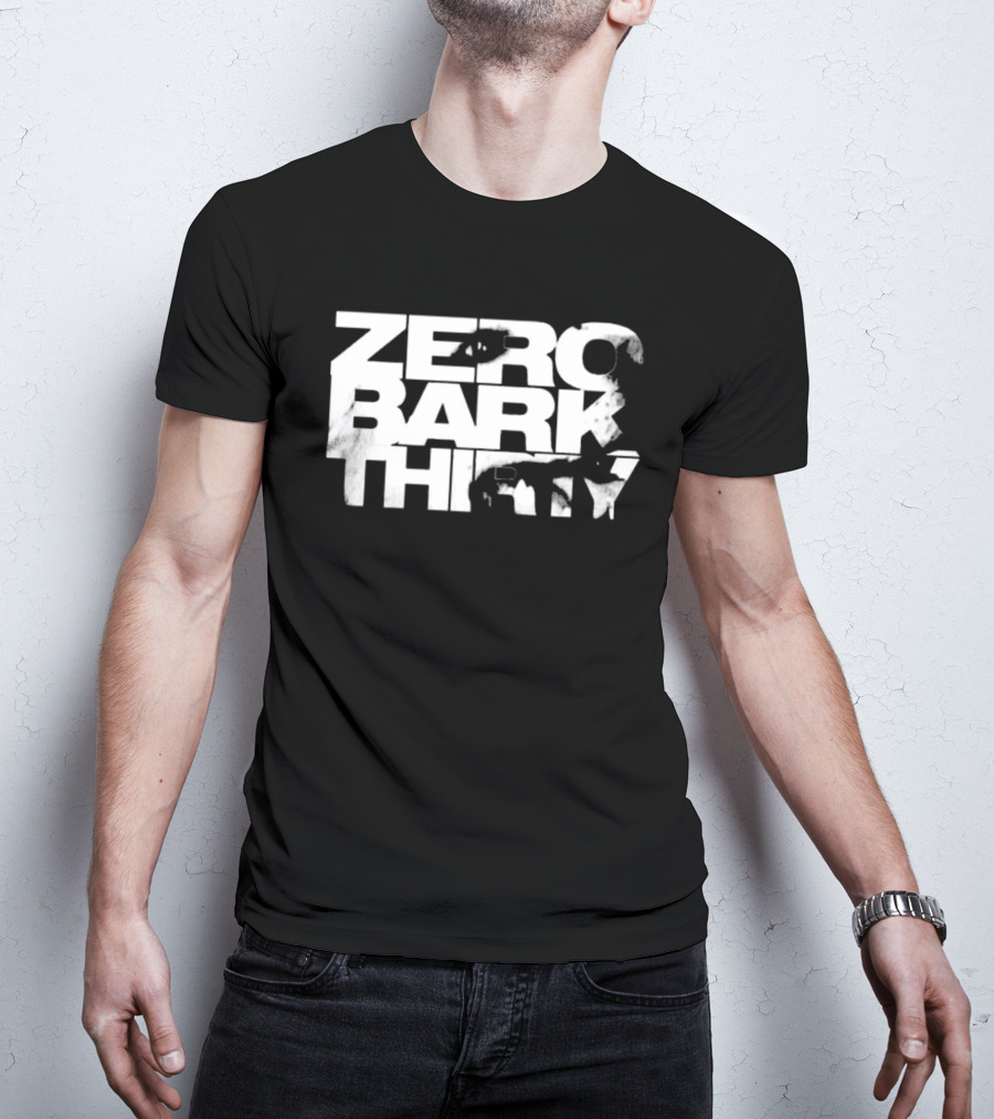 Zero Bark Thirty Military Dog T-Shirt