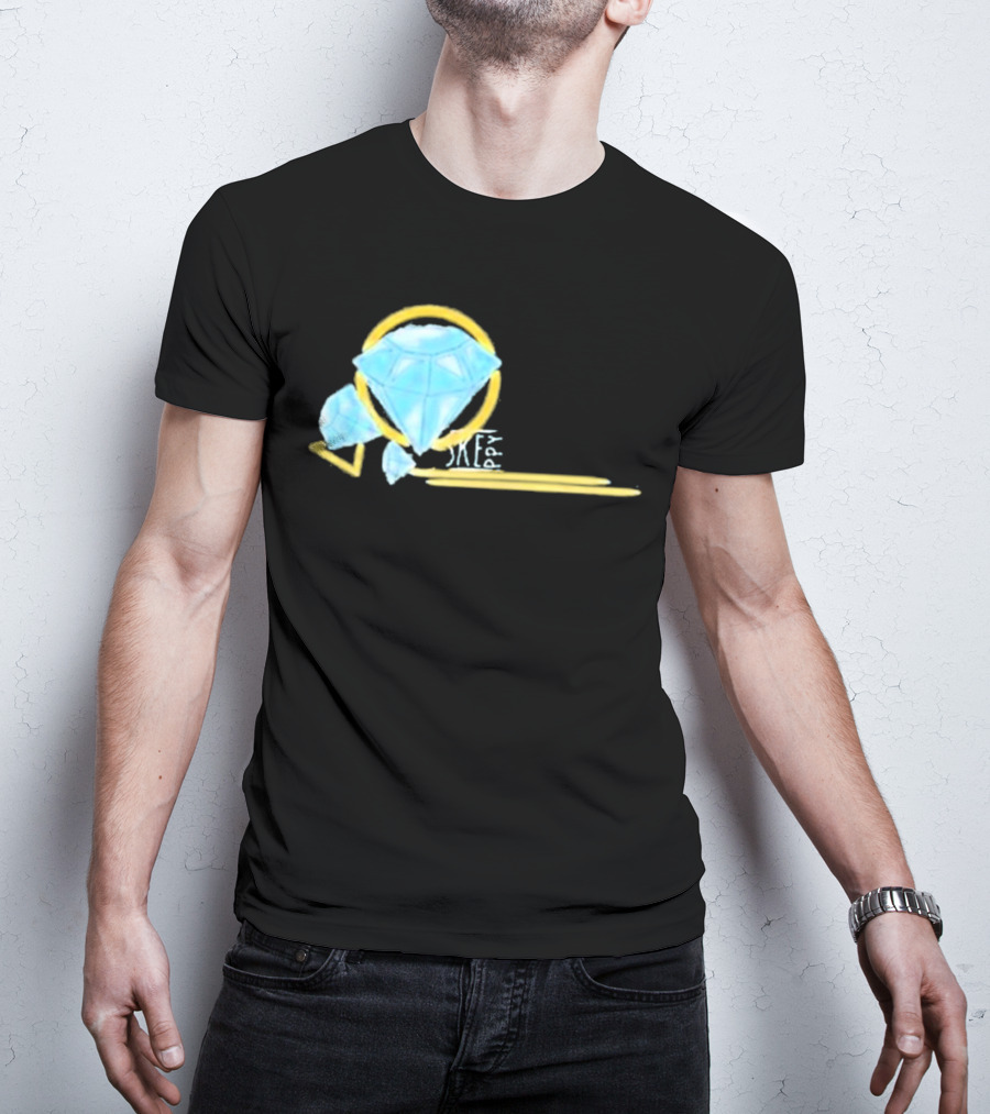 Skeppy Merchandise Geo Diamond Sketch Artist Signature T-Shirt