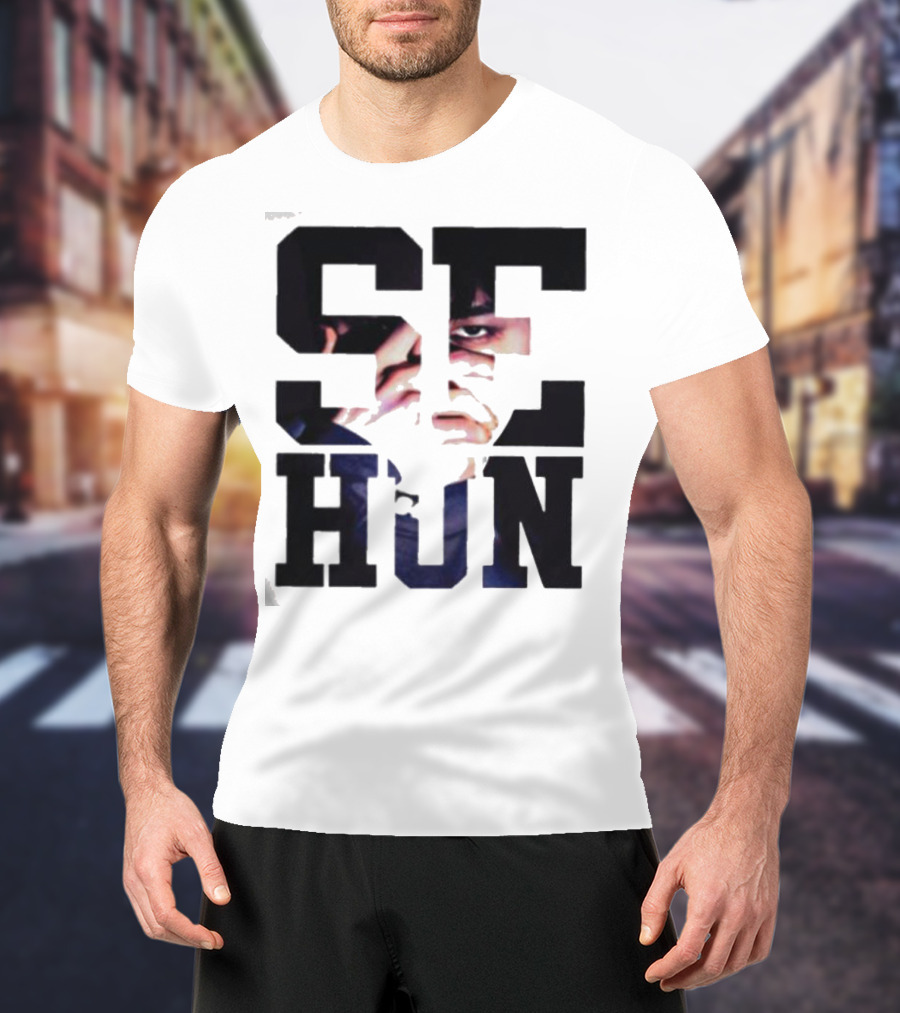 Sehun Monster Version EXO Kpop Band Dark Intense T-Shirt